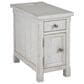 Ashley Robbinsdale Chairside End Table in Antique White, , large