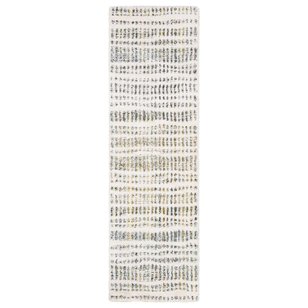 Oriental Weavers Galileo GAL02 Ivory and Multicolor 2"3" x 7"6" Runner, , large