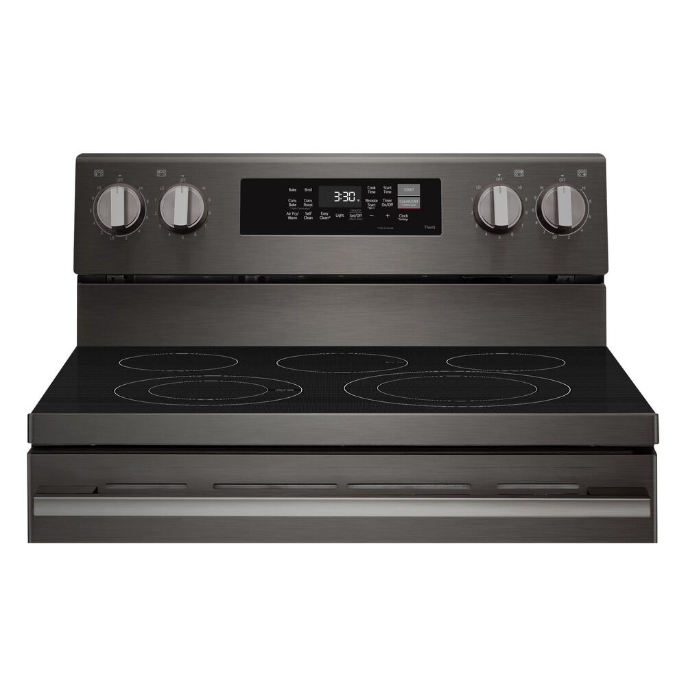 LG 6.3 Cu. Ft. Freestanding Electric Range in Black Stainless Steel, , large