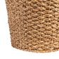 Creative Coop Braided Bankuan Toilet Paper Basket with Wood Handle in Natural, , large