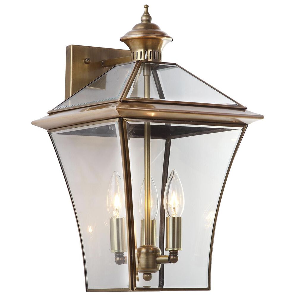 Safavieh Virginia 17.75" Triple Light Sconce in Brass, , large
