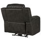 Oxford Furniture Power Recliner with Power Headrest in Cowboy Granite, , large