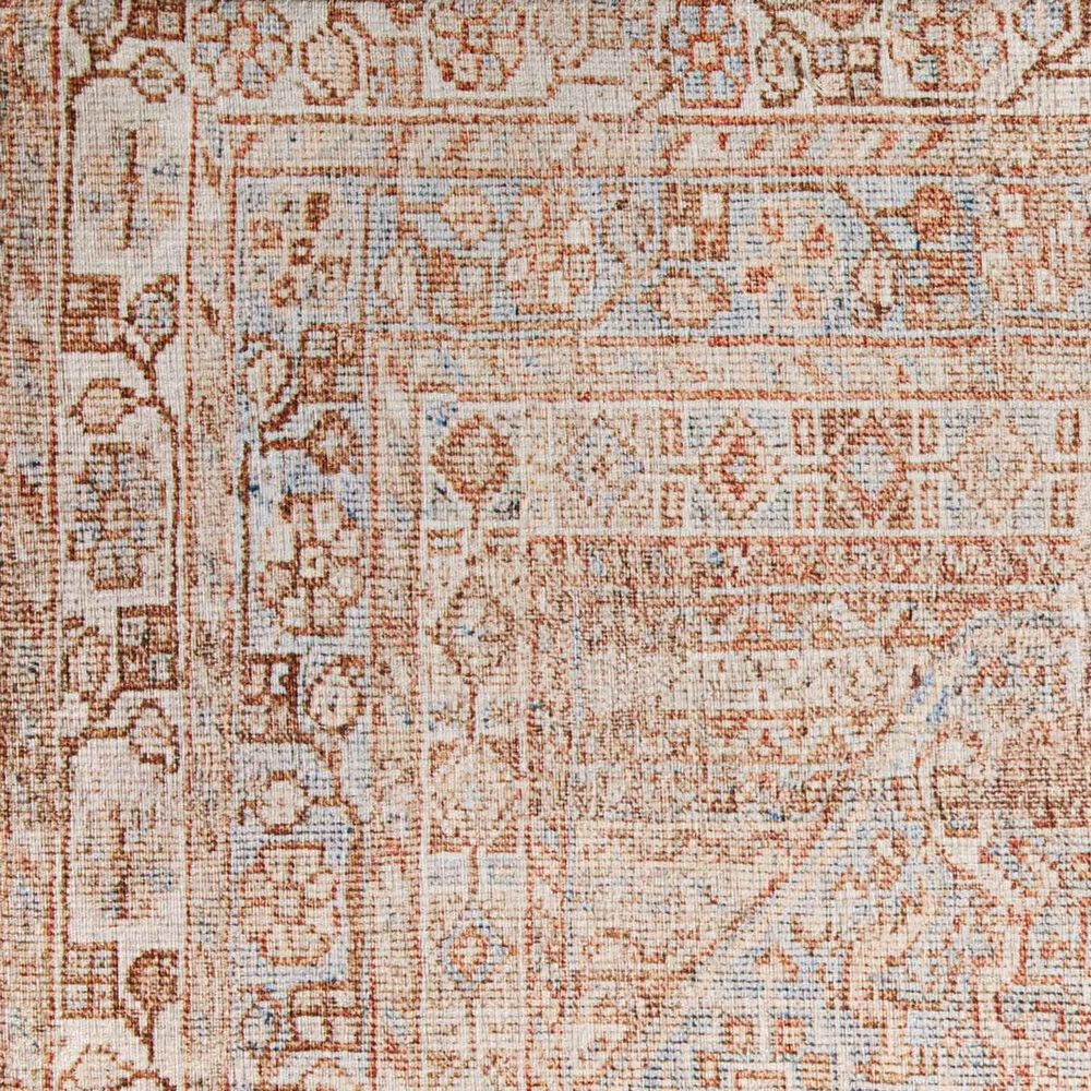 Chris Loves Julia x Loloi Jules 2&#39; x 5&#39; Tangerine and Mist Area Rug, , large