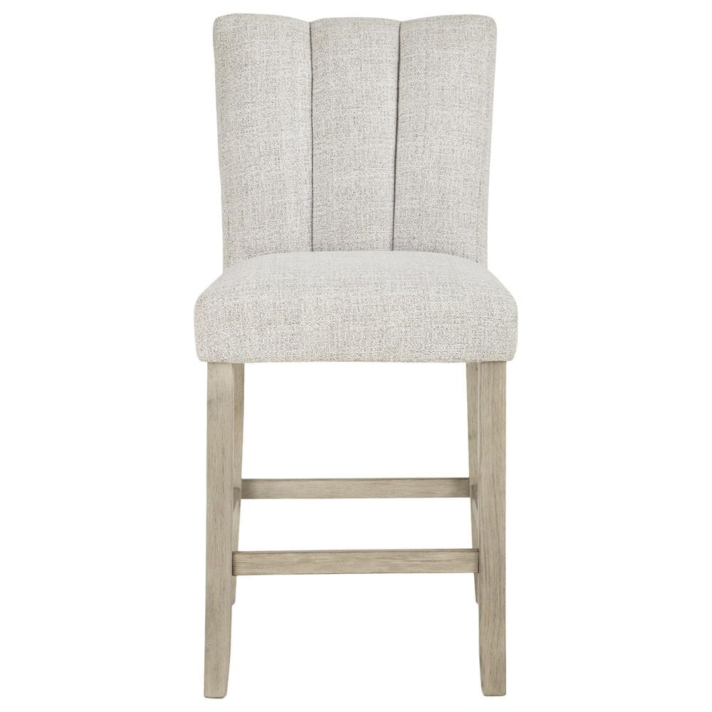 Ashley Larawyn Upholstered Barstool in Bisque, , large