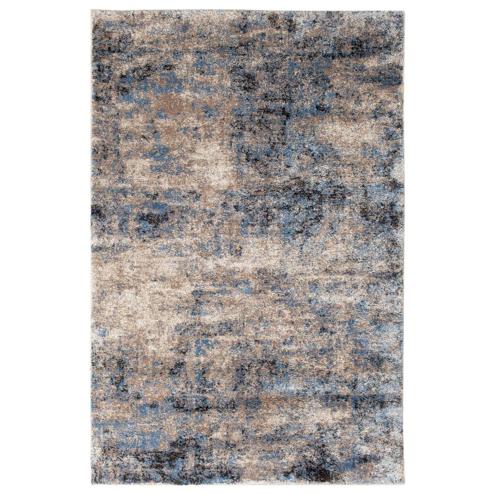 Central Oriental Structures Torrent Torsten 7"10" x 9"10" Dusk and Multicolor Area Rug, , large