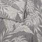 Duke Imports Virah Bella Jacquard 3-Piece King Quilt Set in Charcoal Tropics, , large