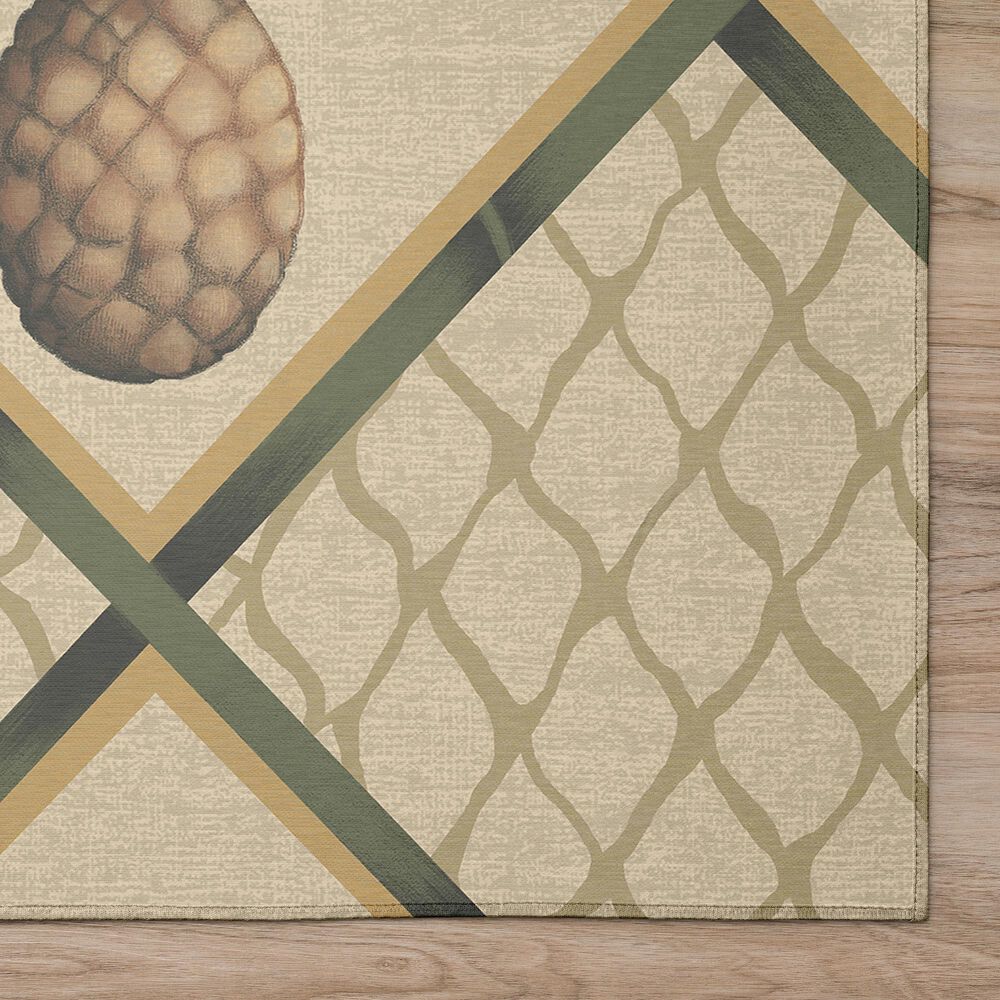 Dalyn Rug Company Kendall KE7 1&#39;8&quot; x 2&#39;6&quot; Beige Area Rug, , large