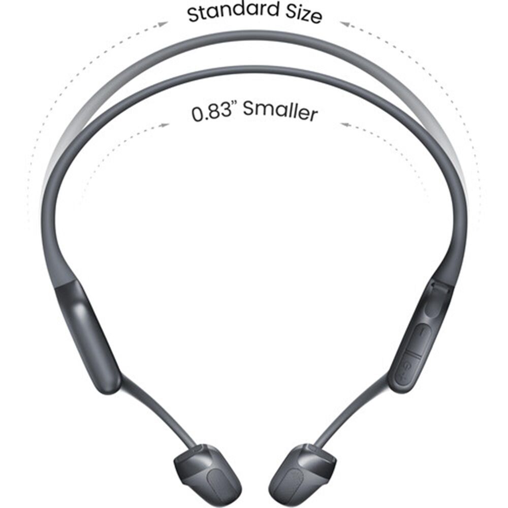 Shokz OpenRun Pro 2 Mini Wireless Open-Ear Bone Conduction Sports Headphones in Black, , large