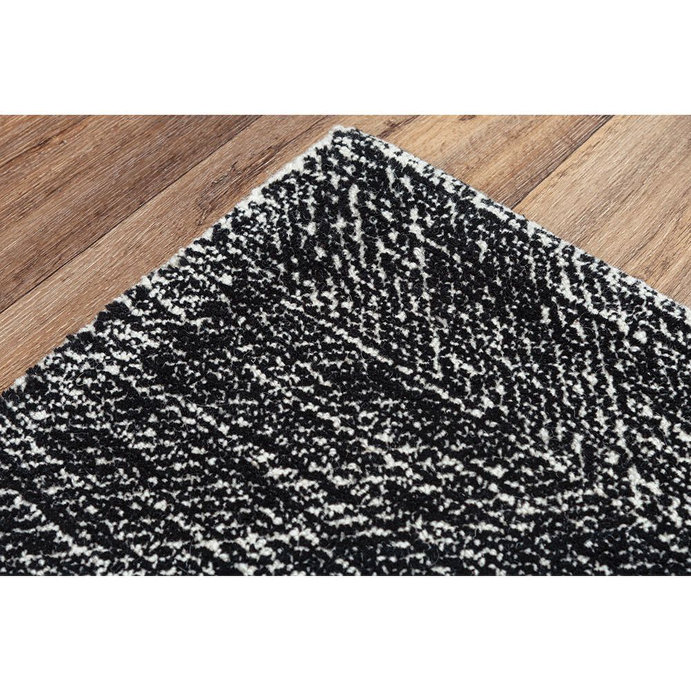 RIZZY Etchings 7&#39;6&quot; x 9&#39;6&quot; Black Area Rug, , large