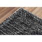 RIZZY Etchings 7"6" x 9"6" Black Area Rug, , large