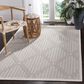 Safavieh Martha Stewart Cyprus 4"5" x 6"5" Charcoal and Beige Area Rug, , large