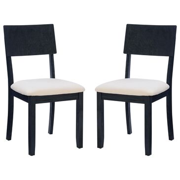 Linon Home Decor Jorissen Side Chair in Dark Charcoal (Set of 2), , large