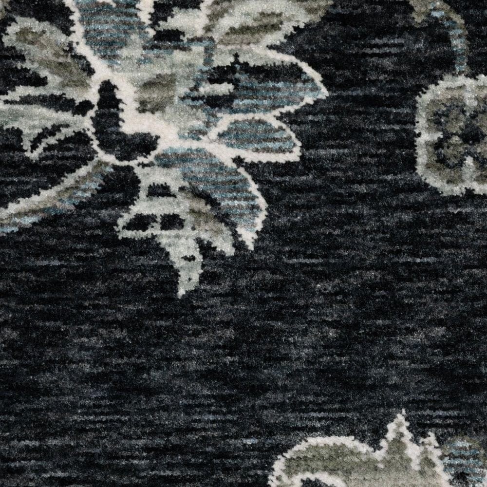 Oriental Weavers Echo ECH05 Blue and Ivory 2&#39;3&quot; x 7&#39;6&quot; Runner, , large