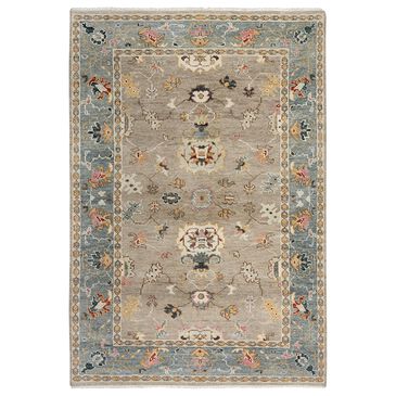 RIZZY Envision 10" x 14" Tan and Gray Area Rug, , large