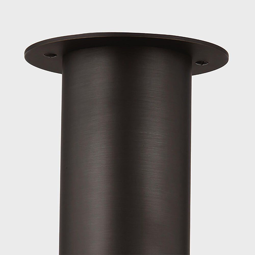 Troy Lighting Berg 1-Light Flush Mount in Bronze, , large
