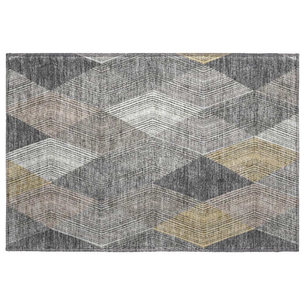 Dalyn Rug Company The Reserve TR11 Charcoal 2"6" x 3"10" Indoor/Outdoor Area Rug, , large