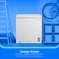 Midea 7 Cu. Ft. Garage-Ready Convertible Chest Freezer in White, , large