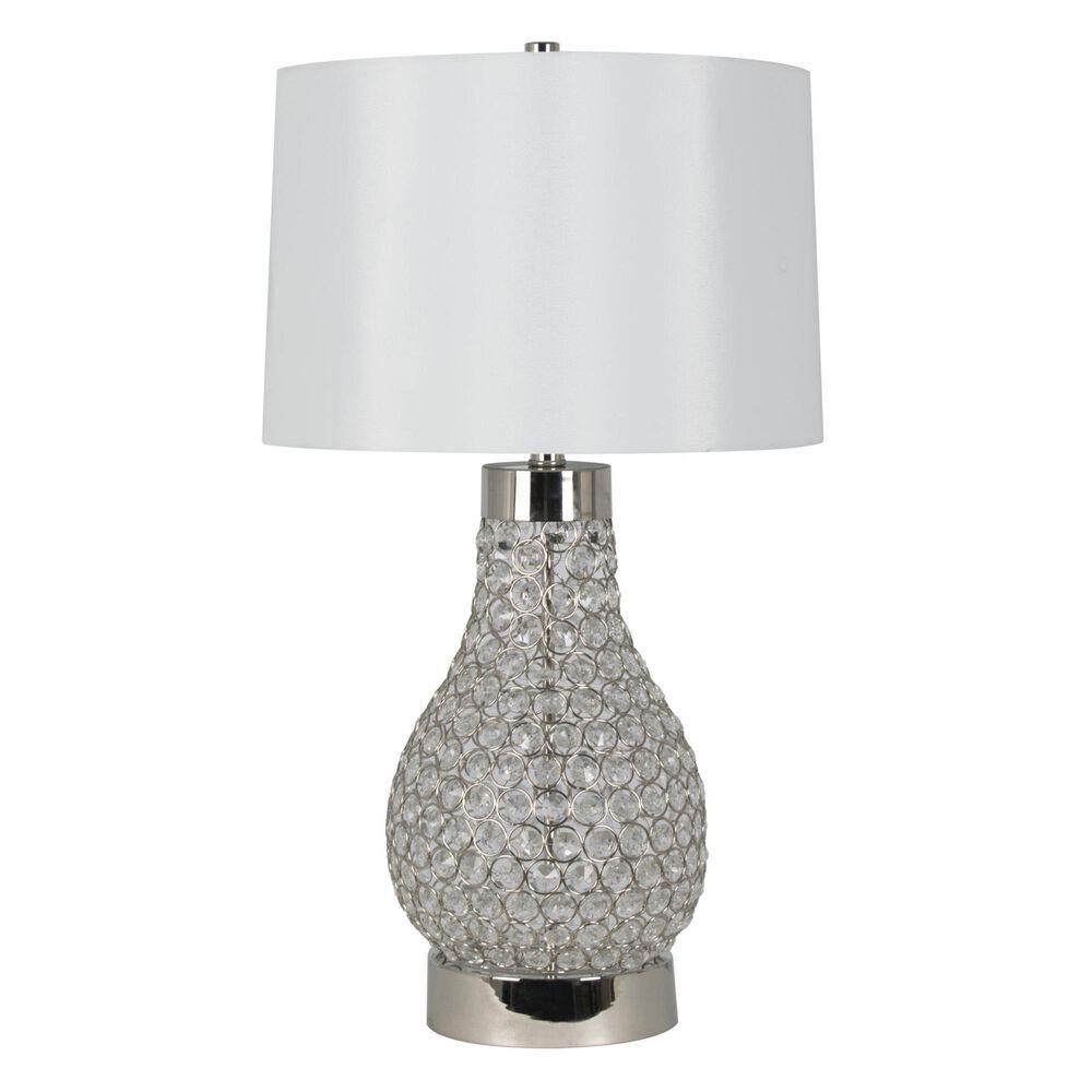 Lamps Per Se Bling Table Lamp in Silver, , large