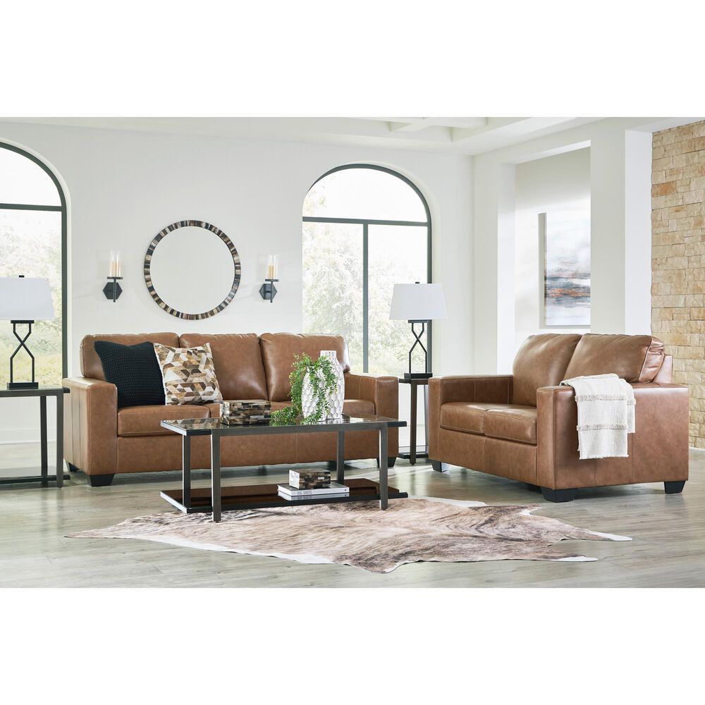 Ashley Bolsena Stationary Sofa in Caramel, , large
