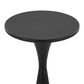 Lumisource Gemma 22" Side Table in Matte Black, , large