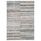 Ashley Kemart 5" x 7" Beige, Gray, Blue, Gold and Amber Area Rug, , large