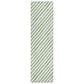 Dalyn Rug Company Wonderland WN27 2"3" x 7"6" Green Indoor/Outdoor Runner, , large