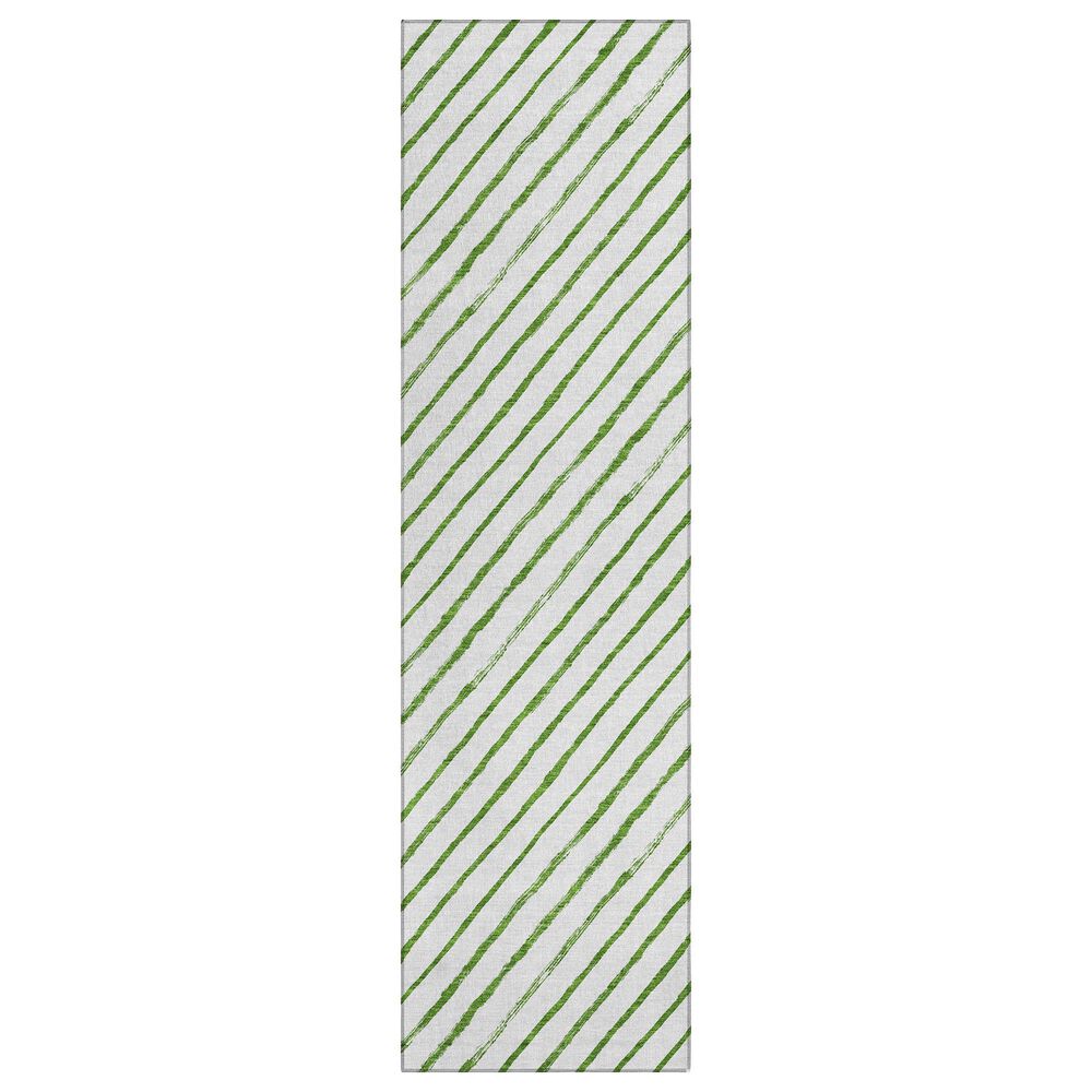 Dalyn Rug Company Wonderland WN27 2"3" x 7"6" Green Indoor/Outdoor Runner, , large