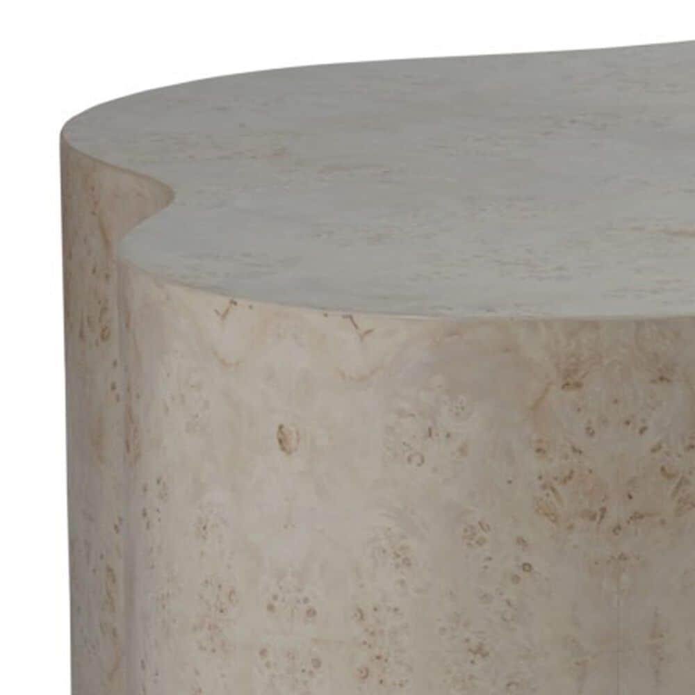 Artistica Metal Designs Baronet Cocktail Table in Antiqued White, , large