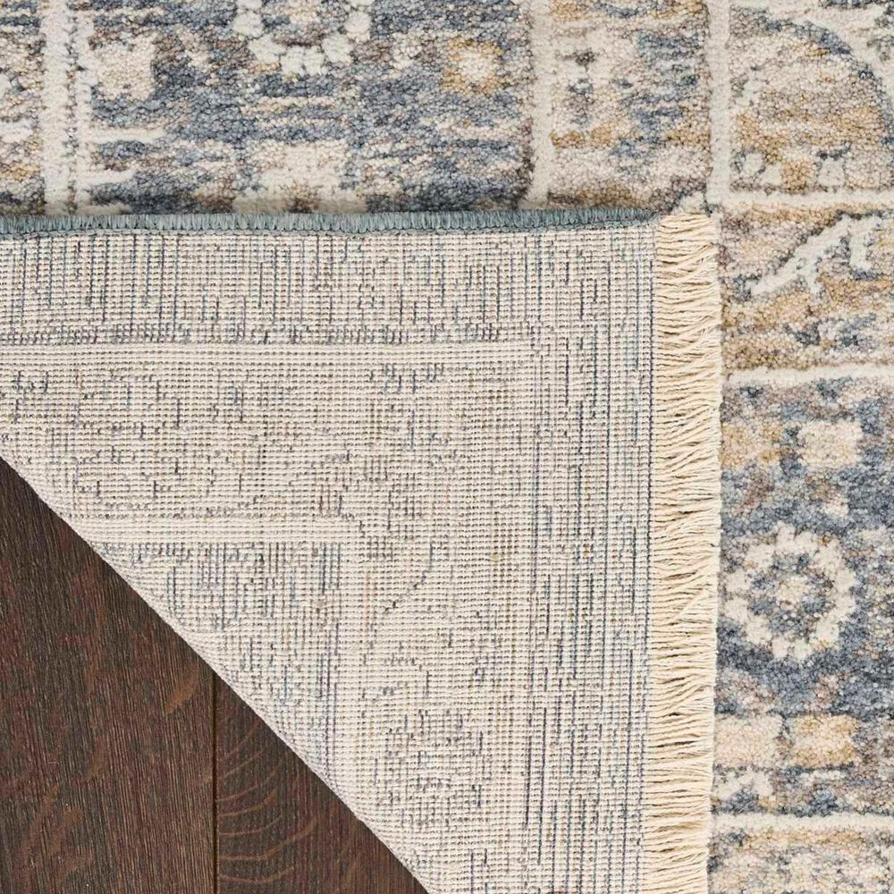 Nourison Retreat RET02 Blue 5'3" x 7'6" Area Rug, , large