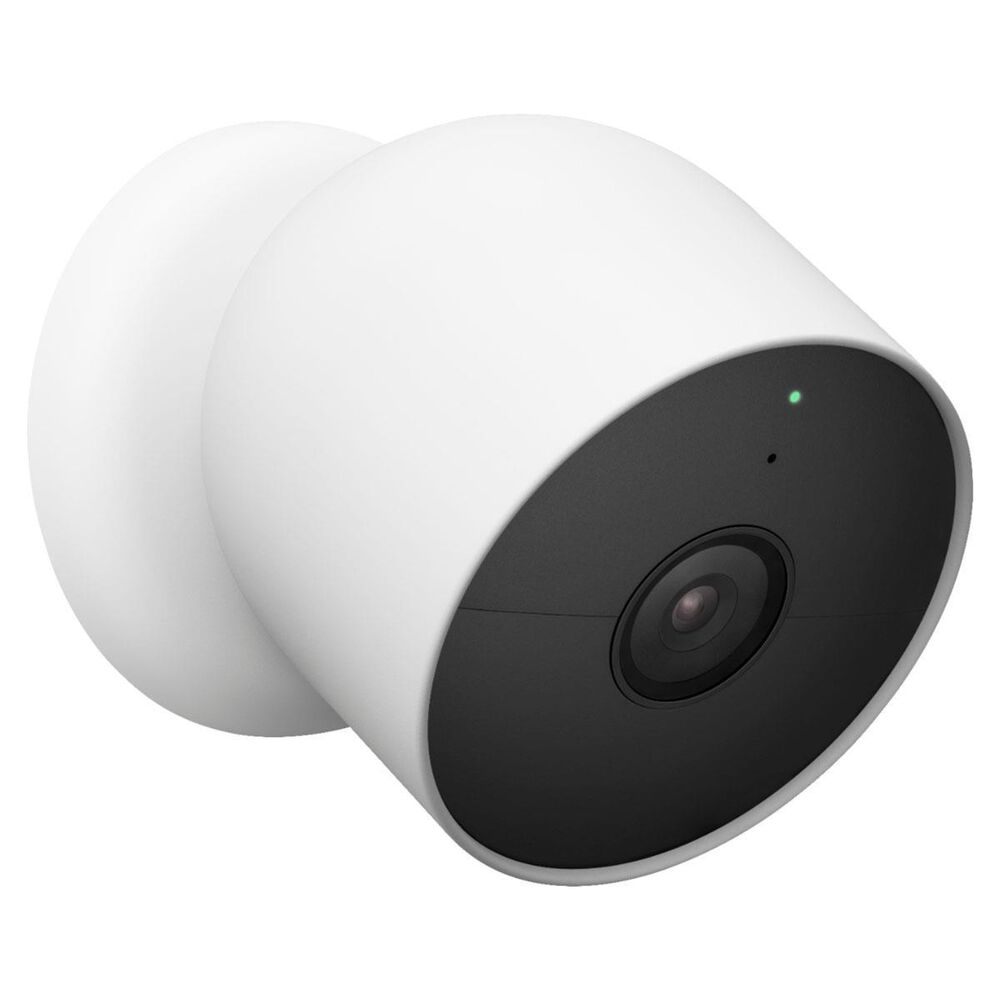 Google Nest Cam with Floodlight Wireless Indoor/Outdoor Security Camera -  Snow