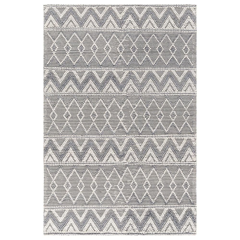 Surya Daffodil 2"3" x 3"9" Light Grey Area Rug, , large