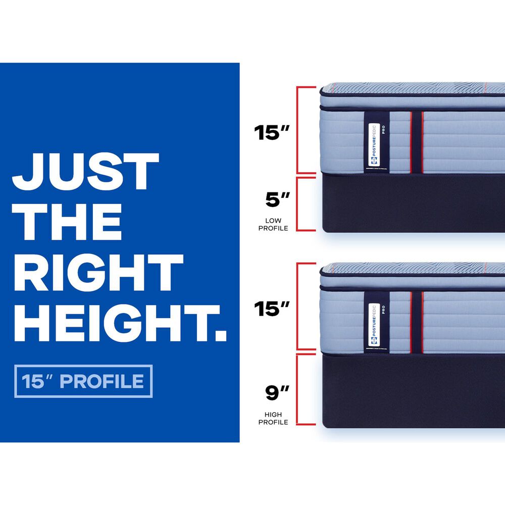 Sealy Posturepedic Pro Wilkins Plush Pillow Top King Mattress, , large