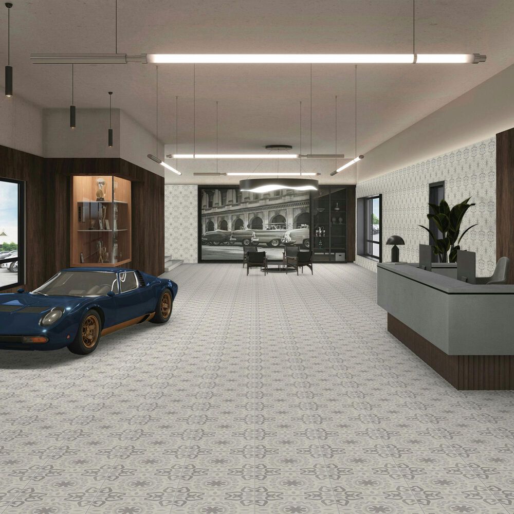 Dal-Tile Memoir Crystal Grey 12" x 12" Matte Ceramic Tile, , large