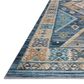 Loloi II Zion ZIO-02 2"3" x 3"9" Ocean and Gold Area Rug, , large