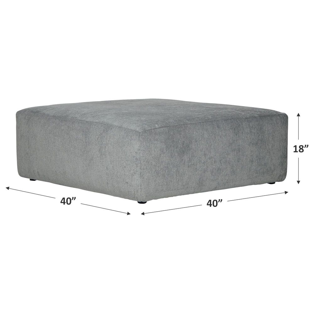 Hartsfield Glacier Cocktail Ottoman in Shark, , large