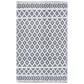Safavieh Natura NAT482A 8" x 10" Ivory and Black Area Rug, , large