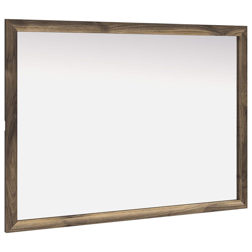 Ashley Chirason Dresser Mirror in Warm Natural Brown, , large