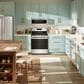 Whirlpool 5.1 Cu. Ft. Gas Range with Crispy Mode and Dishwasher Safe Grates in Stainless Steel, , large