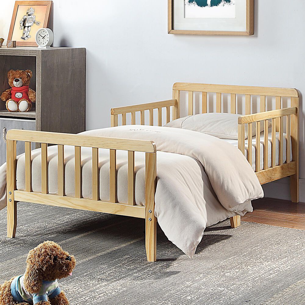 Olive Opie Jax Toddler Bed in Natural, , large