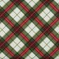 Mohawk Dri-Pro Tis The Season Plaid 1"6" x 2"6" Multicolor Door Mat, , large
