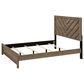 Crown Mark Valor 3-Piece Full Bedroom Set in Light  Brown, , large