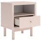 Ashley 4-Piece Full Bed Set in Pink, , large