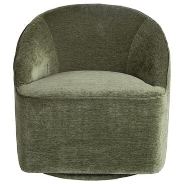 Waltham Lulu Swivel Accent Chair in Green, , large