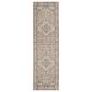 Nourison Quarry QUA05 2"2" x 7"6" Beige and Grey Runner, , large