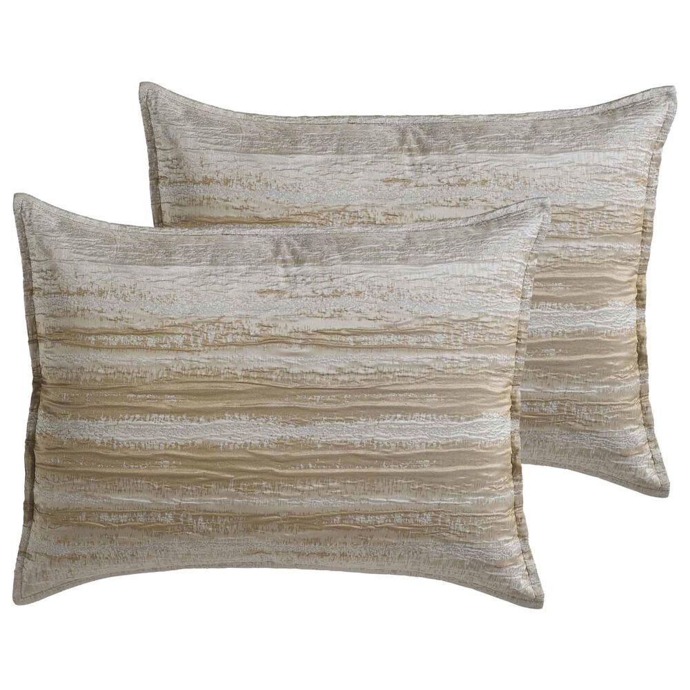 Hallmart Collectibles Jeremy 6-Piece Queen Comforter Set in Gold, , large