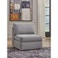 Ashley Modmax Armless Chair In Granite, , large