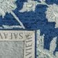 Safavieh Micro-Loop 8" x 10" Navy and Grey Area Rug, , large