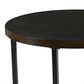 Steve Silver Yukon 5-Piece Nesting Cocktail Table Set in Walnut and Ebony, , large