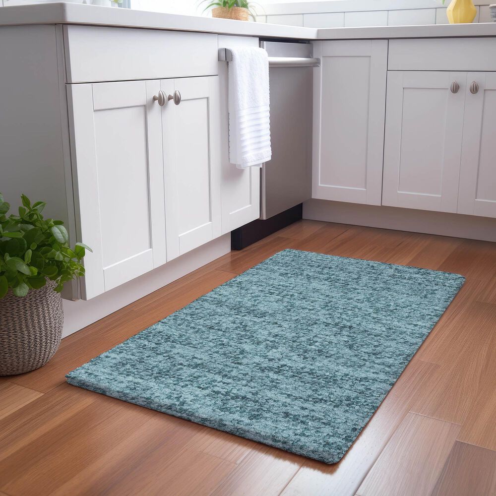 Dalyn Rug Company Voyage VY2 Teal 1'8" x 2'6" Area Rug, , large