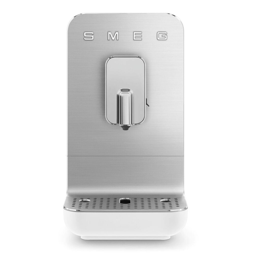 SMEG 47 Oz Automatic Coffee Machine in Matte White, , large